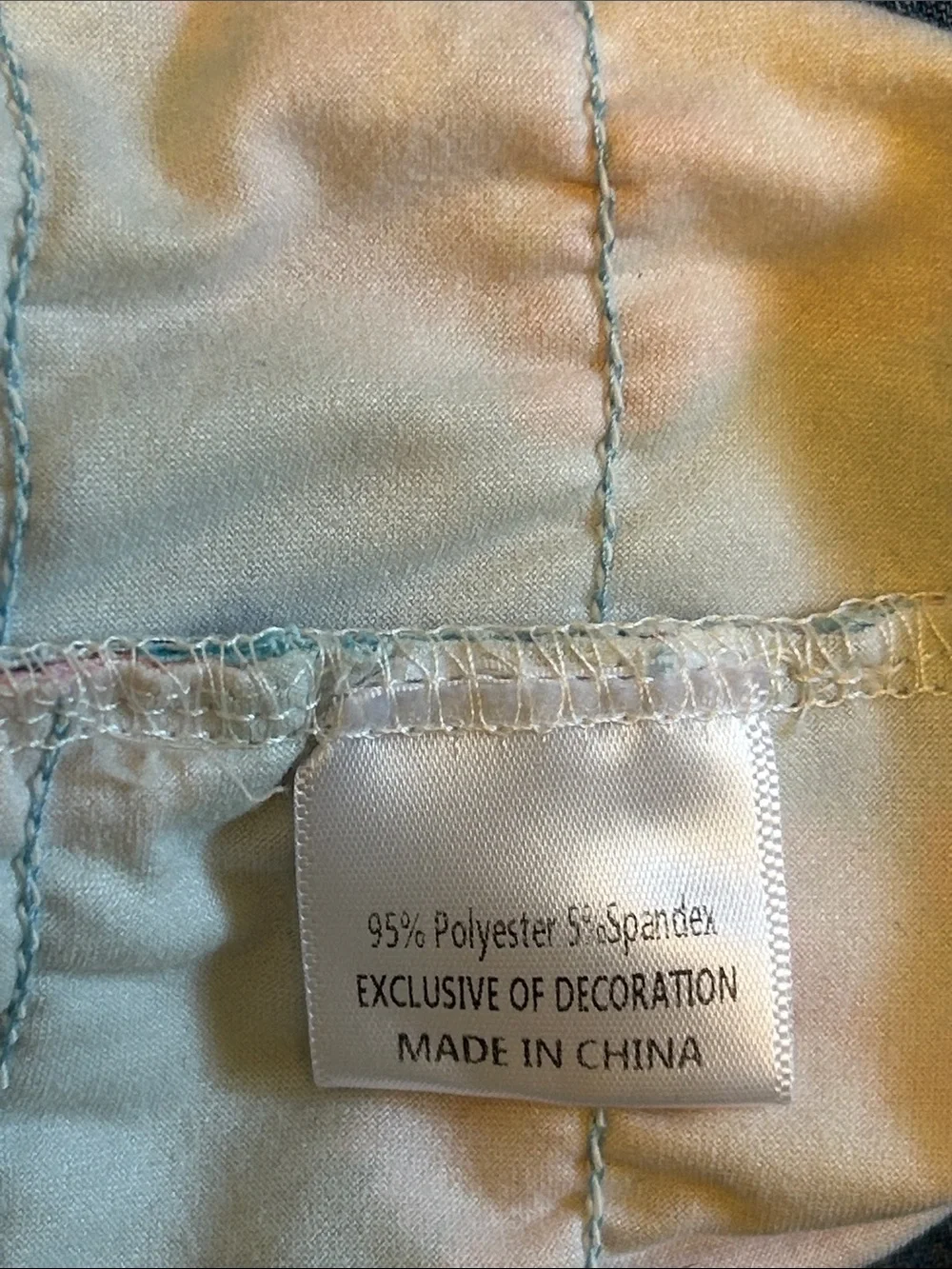 Clover Cottage Apparel floral ruffled baby garment size NB